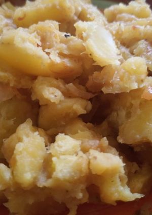 A picture of Mashed Potatoes.