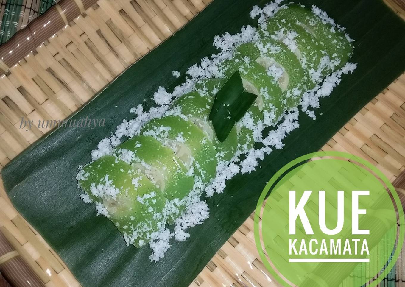 Kue Kacamata (Lemet Singkong isi Pisang)