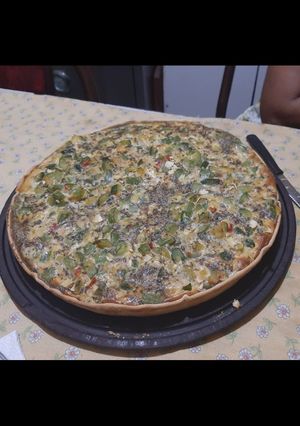Una foto de Tarta de zapallitos