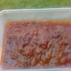 A picture of Brown onion gravy.