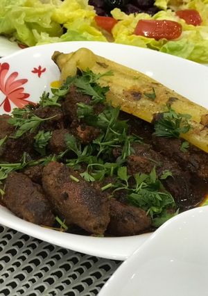 صورة لوصفة محوة او كباب