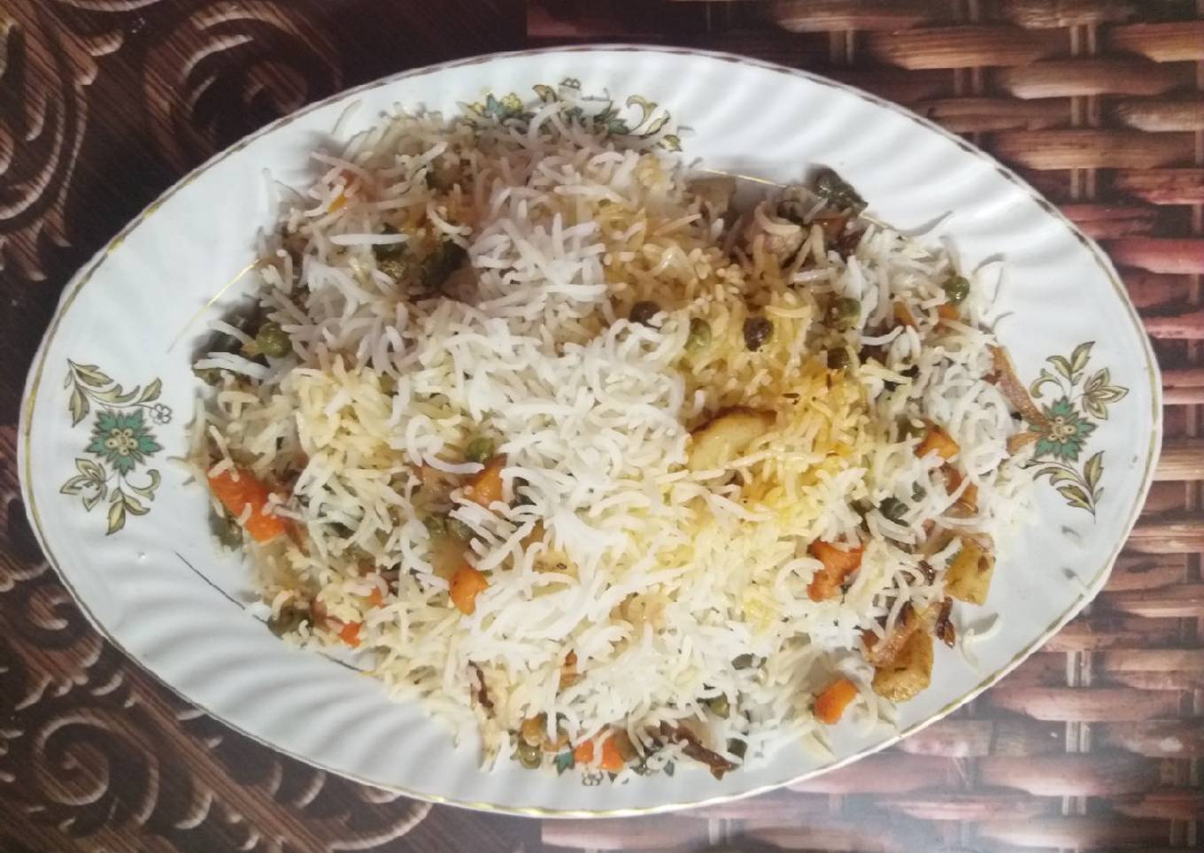 Hyderabadi Veg Dum Biryani