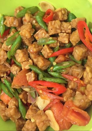 Foto resep Oseng tempe buncis