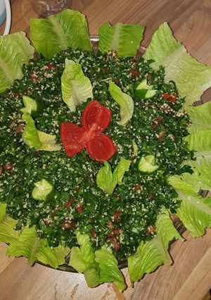 صورة لوصفة تبولة 💚🥬