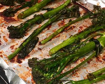 Popular Recipe Crispy Roasted Broccolini Restaurant Style