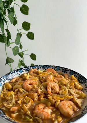 Foto resep Udang Telur Asam Manis