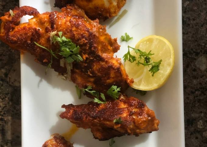 Tandoori Chicken In Pan