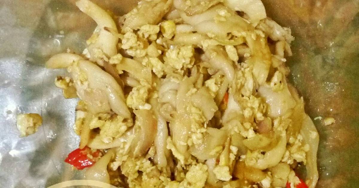 Resep Oseng jamur tiram dan telur oleh ikka Cookpad