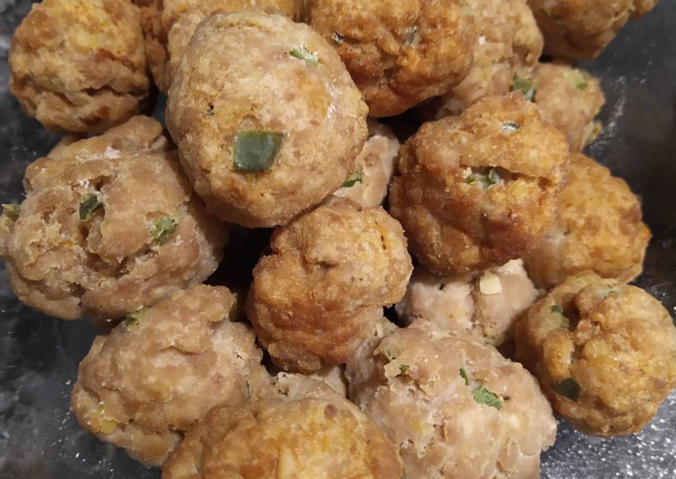 Albóndigas de patata y carne