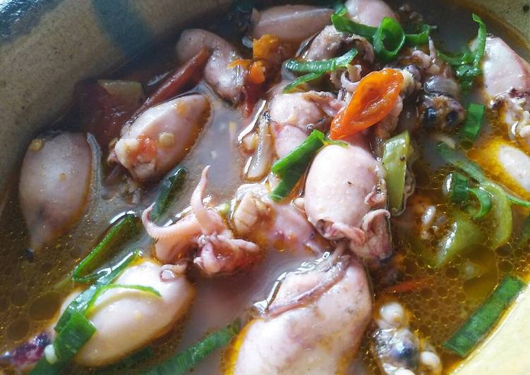 Resep Cumi Kuah Pedas, Sempurna