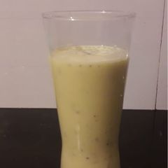 A picture of Badam kesar milk.