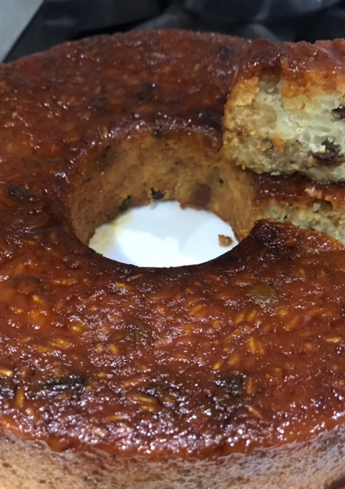 Una foto de Budín de arroz saludable, apto celíacos y light