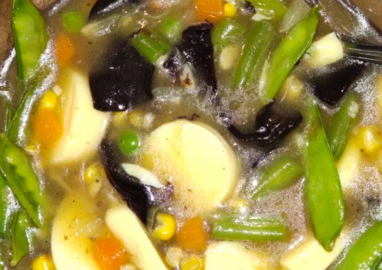 Sapo Tahu Jamur Kuping