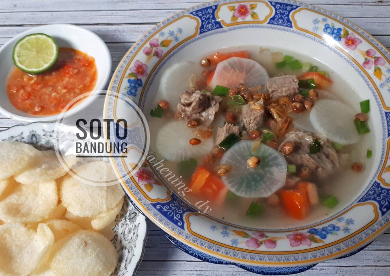 Soto Bandung Homemade