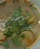 Canh Chuối Nấu Tôm