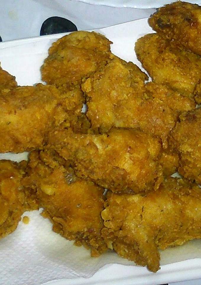 Una foto de Alitas de pollo al estilo KFC