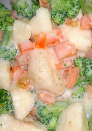 Foto resep Salad sayur buah