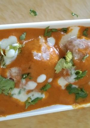A picture of Malai Kofta.