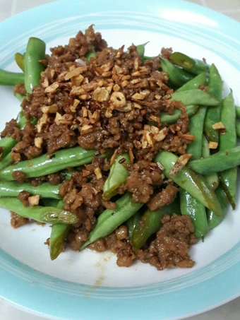 Cara Gampang Membuat Resep  Buncis Cah Daging Cincang yang Lezat Sekali, Enak Banget