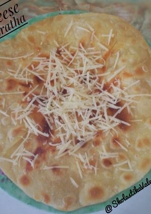 Foto resep Cheese Paratha (Indian Flatbread Stuffed with Cheese)