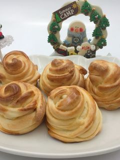 香烤養樂多優格饅頭~聖誕節派對點心 的食譜成品照片