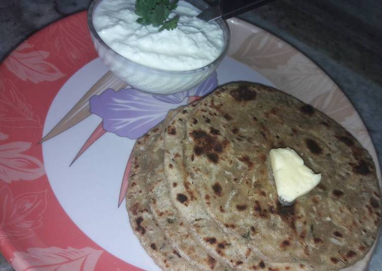 Recipe of Delicious Punjabi mooli paratha