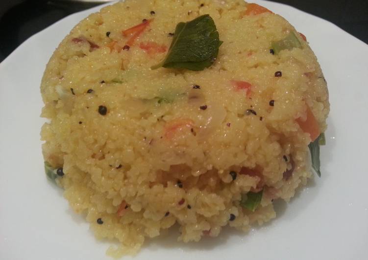 Samba rava veg upma