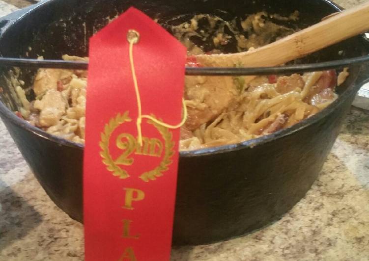 Recipe of Award-winning Creamy Cajun Pasta