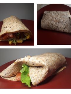 Wrap szendvics recept fotója