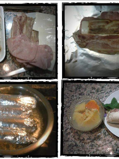Una foto de Pechuga de pollo rellena