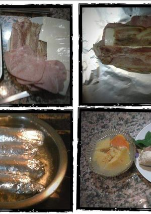 Una foto de Pechuga de pollo rellena