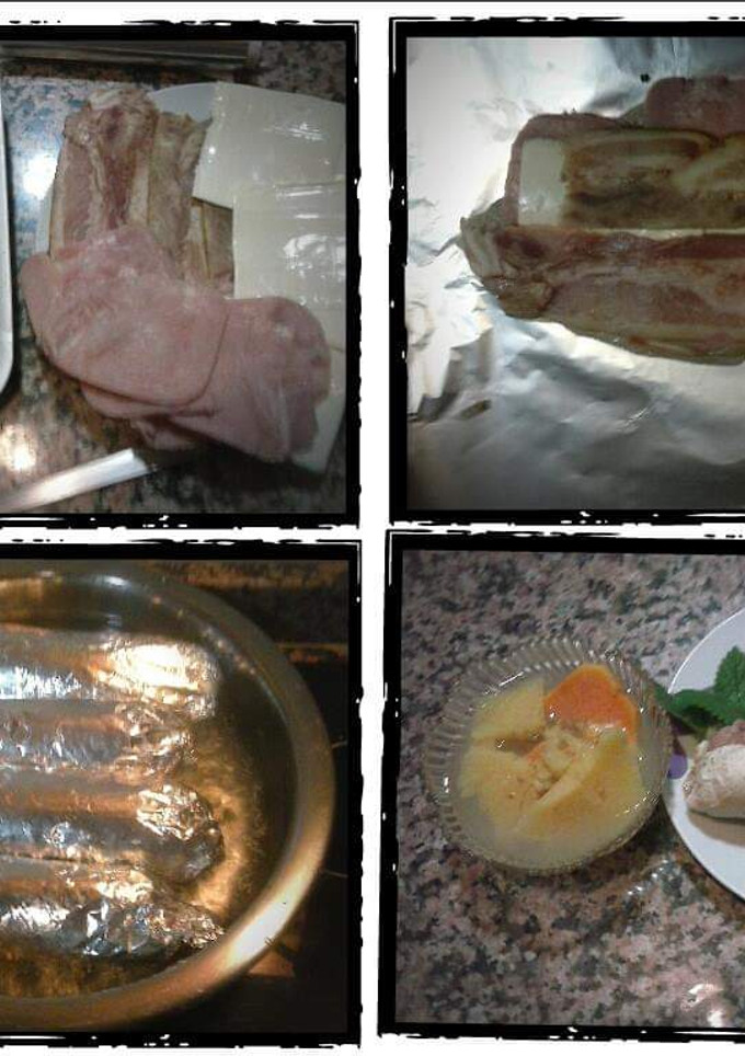 Una foto de Pechuga de pollo rellena