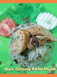 Foto resep Nasi Goreng Cabe Hijau