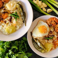 A picture of Bengali Rice Congee.