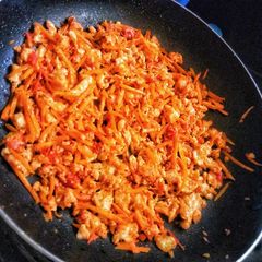 A picture of Simple Egg with Carrots #themechallenge.