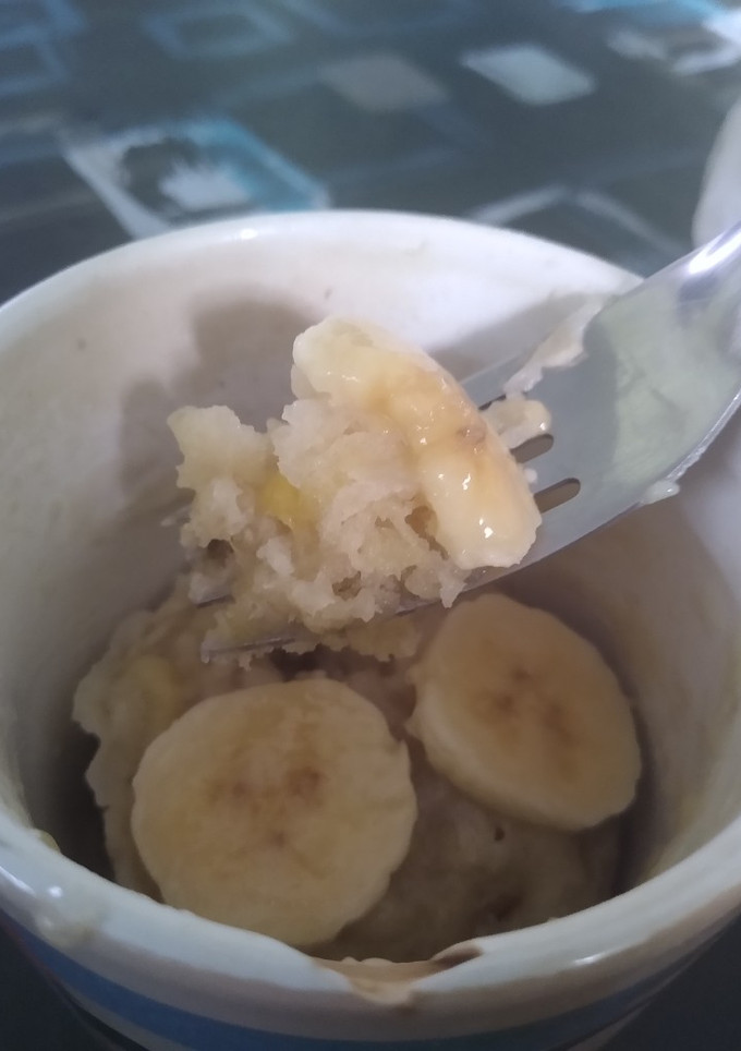 Una foto de 🍌Mug cake de banana🍌