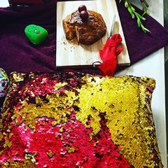 A picture of Dry fruits Wheat 🌾 Cake.