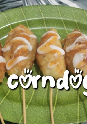 Foto resep Tokkebi/Corndog homemade praktis