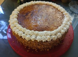 Foto principal de Tarta de yema tostada (o tarta de San Marcos)