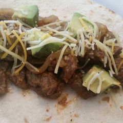 A picture of Bloody Mary Skirt Steak Tacos.