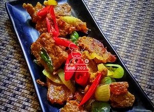Gambar Daging Goreng kunyit noxxa