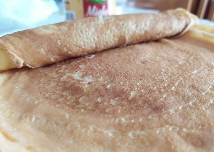 Recetta di Qualsiasi sera della settimana Crepes con miele