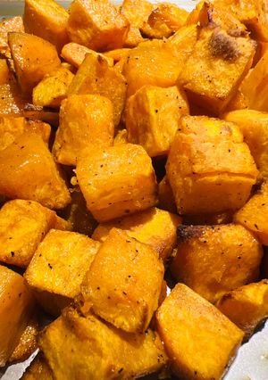 A picture of Air Fried Sweet Potatoes.
