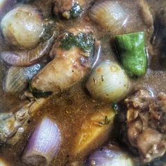 A picture of Meat with veggies.