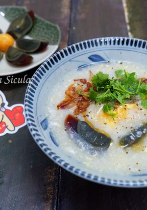 Hình của món Cháo Trứng 3 Vị.