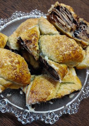 Kakaós fonott kalács egyszerűen recept fotója