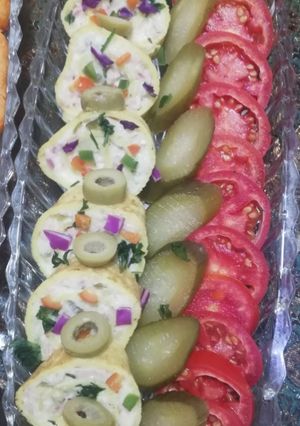 عکسی از دستور کرپ الویه