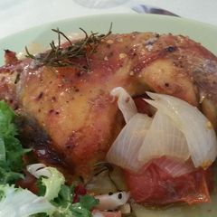 A picture of Chicken beer roast.