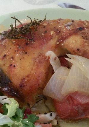 A picture of Chicken beer roast.