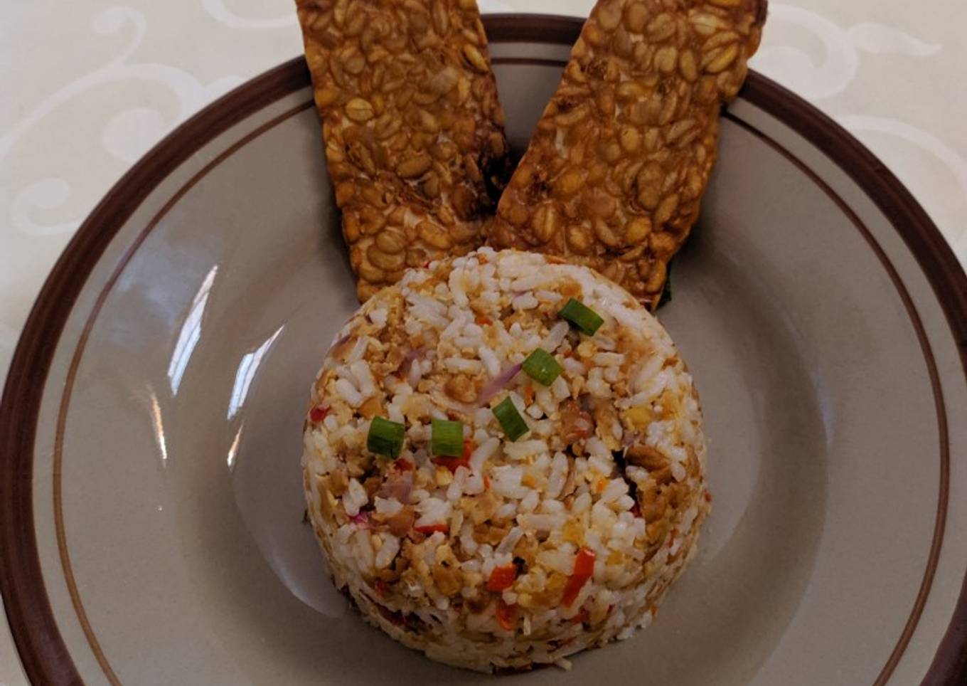 Nasi Tutug Tempe